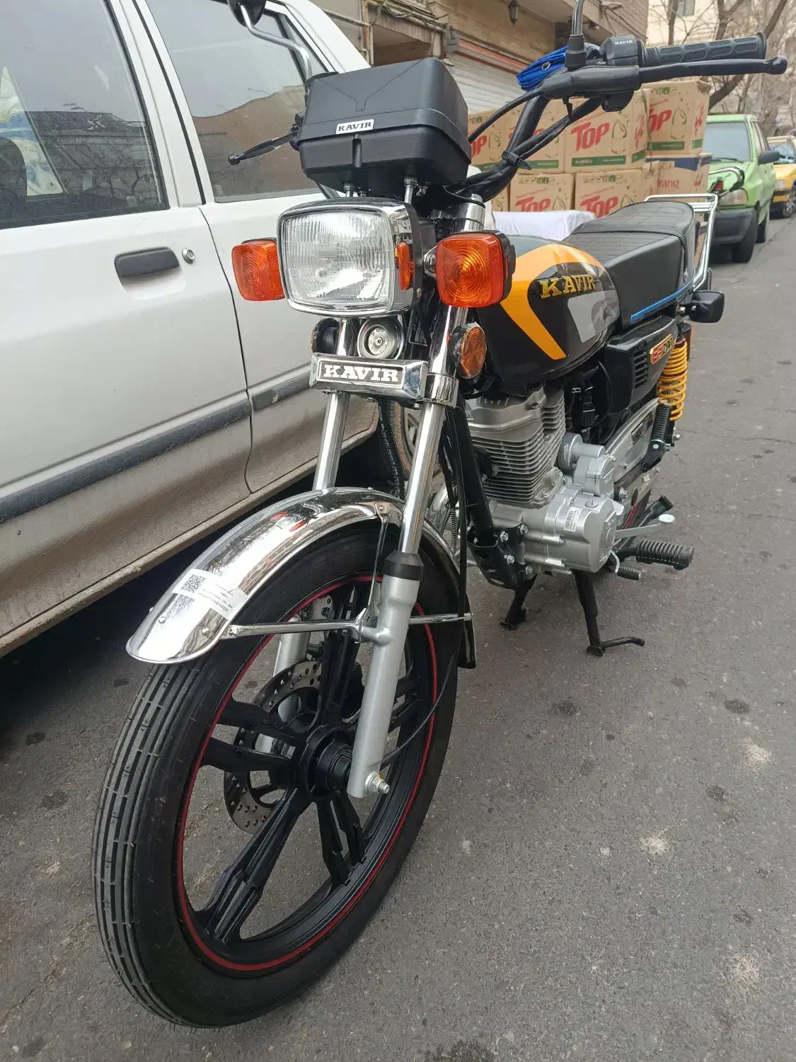 هندا۲۰۰ صفر|موتورسیکلت|تهران, جابری|دیوار