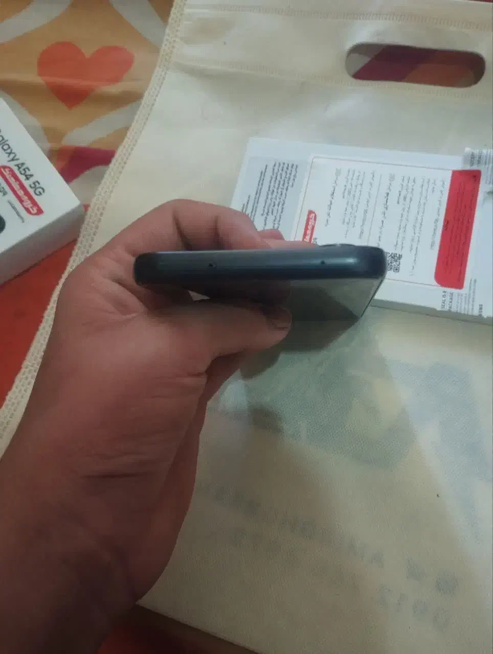 گوشی a54 آک بدون یه نقطه|موبایل|قم, نیروگاه|دیوار