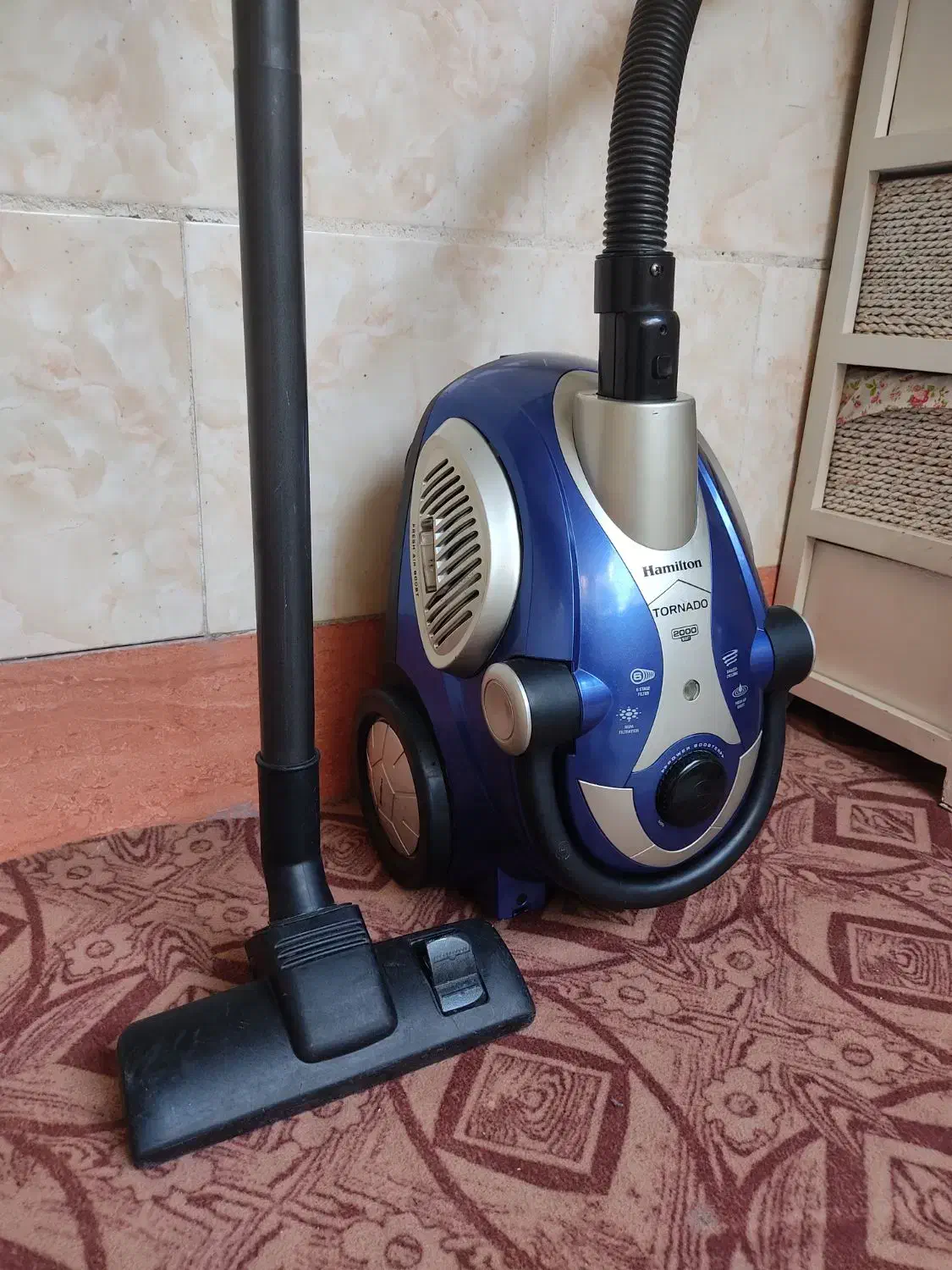 جاروبرقی همیلتون مخزن پلاستیکی 2200|جاروبرقی، جارو شارژی، بخارشو|رباطکریم, رباطکریم|دیوار