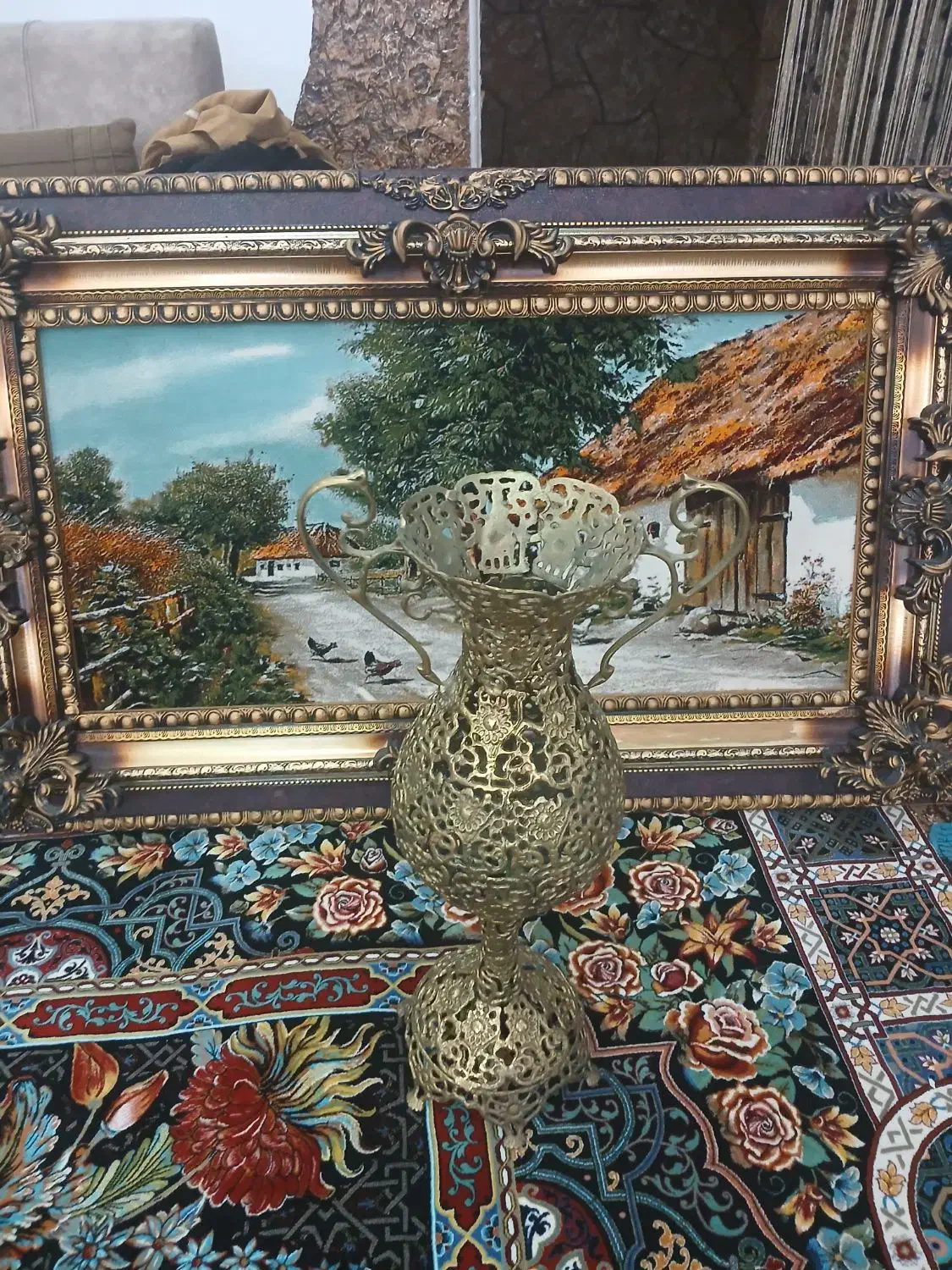 گلدان برنز|صنایع دستی و سایر لوازم تزئینی|اشتهارد, |دیوار