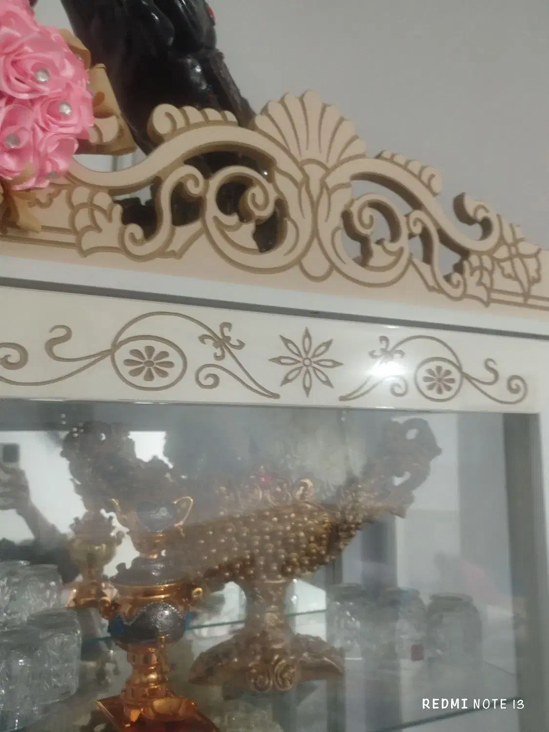 بوفه و اینه شمعدان|بوفه، ویترین، کنسول|محمدشهر, جعفرآباد|دیوار