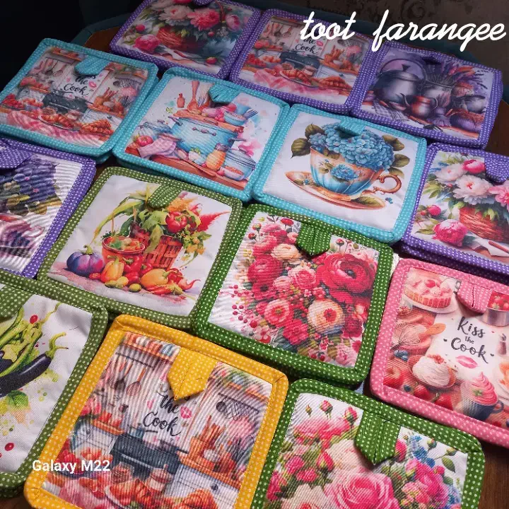 سرویس آشپزخانه پنلی دمکنی دستگیره کیسه نان سبزی|سفره، حوله، دستمال آشپزخانه|مشهد, الهیه|دیوار