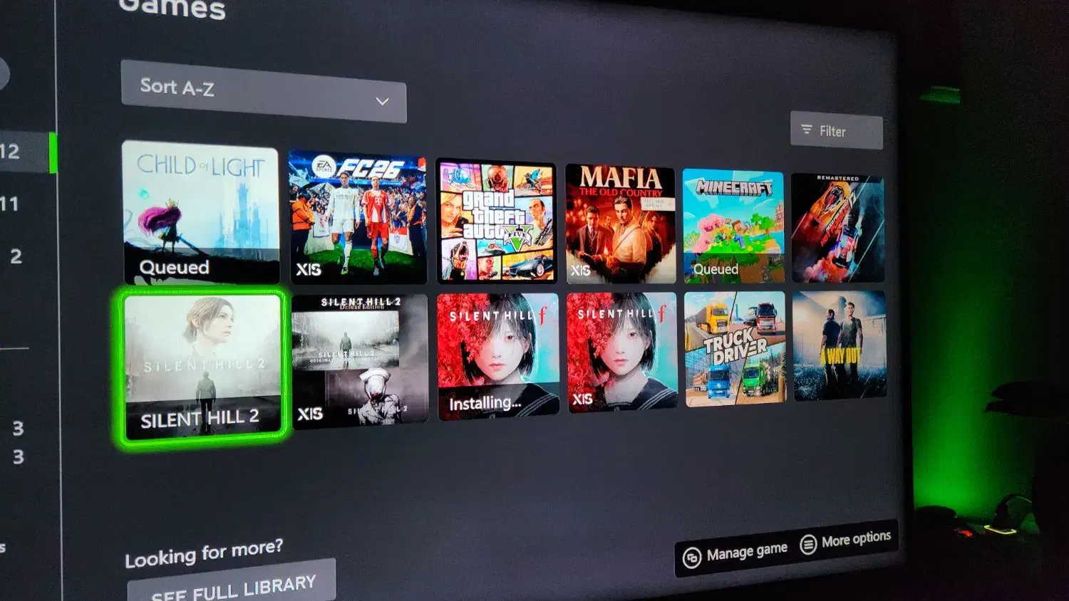 نصب بازی های Xbox seri S X one s سابقه ۹ ساله|کنسول، بازی ویدئویی و آنلاین|اصفهان, گرکان|دیوار