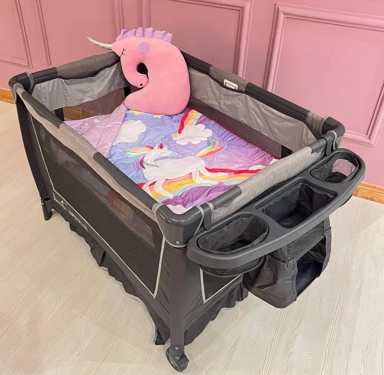 تخت و پارک کودک بنیتو پرتقالی|تخت و صندلی بچه|کیش, |دیوار