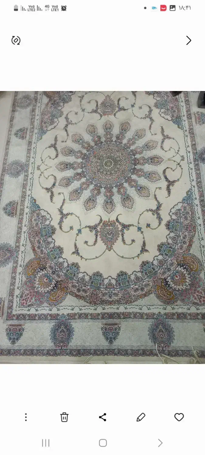 دو عدد فرش ۹ متری ماهور|فرش|تهران, آهنگ|دیوار