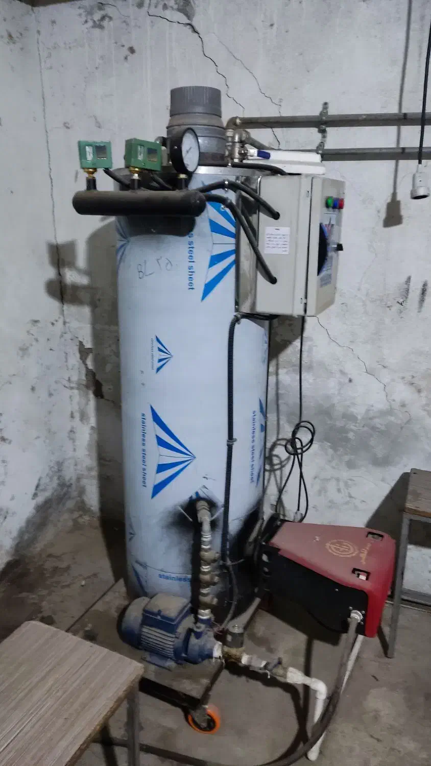 دستگاه بخار کارواش ۲۵۰لیتری نو|ماشینآلات صنعتی|گرگان, |دیوار