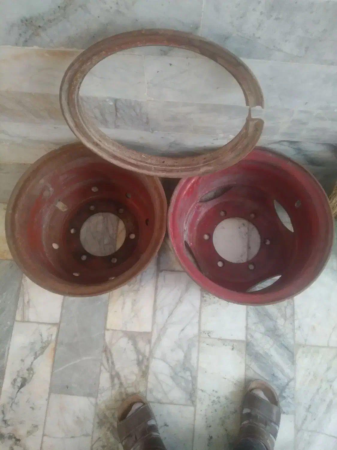 یک جفت رینگ خاورمعمولی ویه بچه رینگی|قطعات یدکی و لوازم جانبی|مبارکه, |دیوار