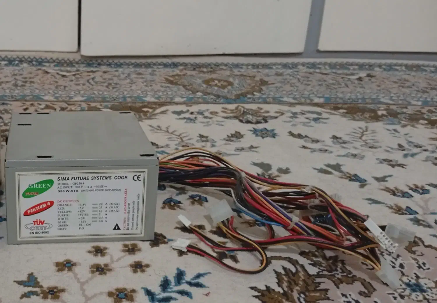 فروش پاور گرین 350 وات خرابه مناسب ضایعات|قطعات و لوازم جانبی رایانه|اهواز, کمپلو جنوبی|دیوار