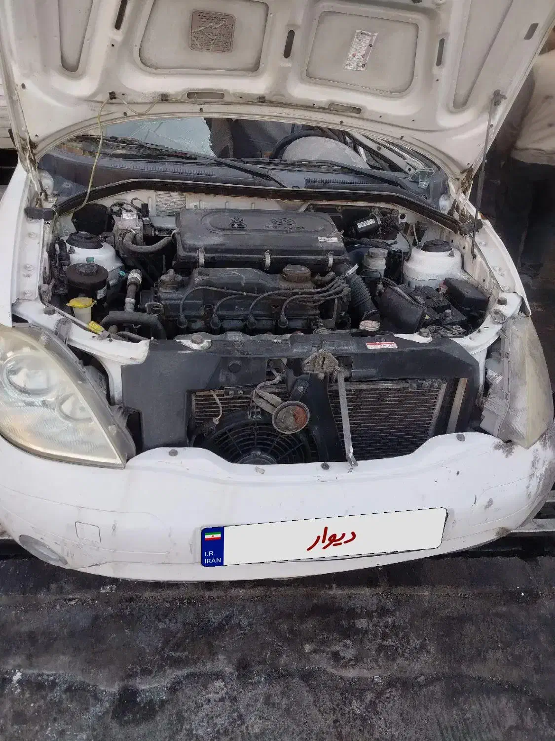 تصادفی|خودرو سواری و وانت|اندیشه, اندیشه فاز ۱|دیوار