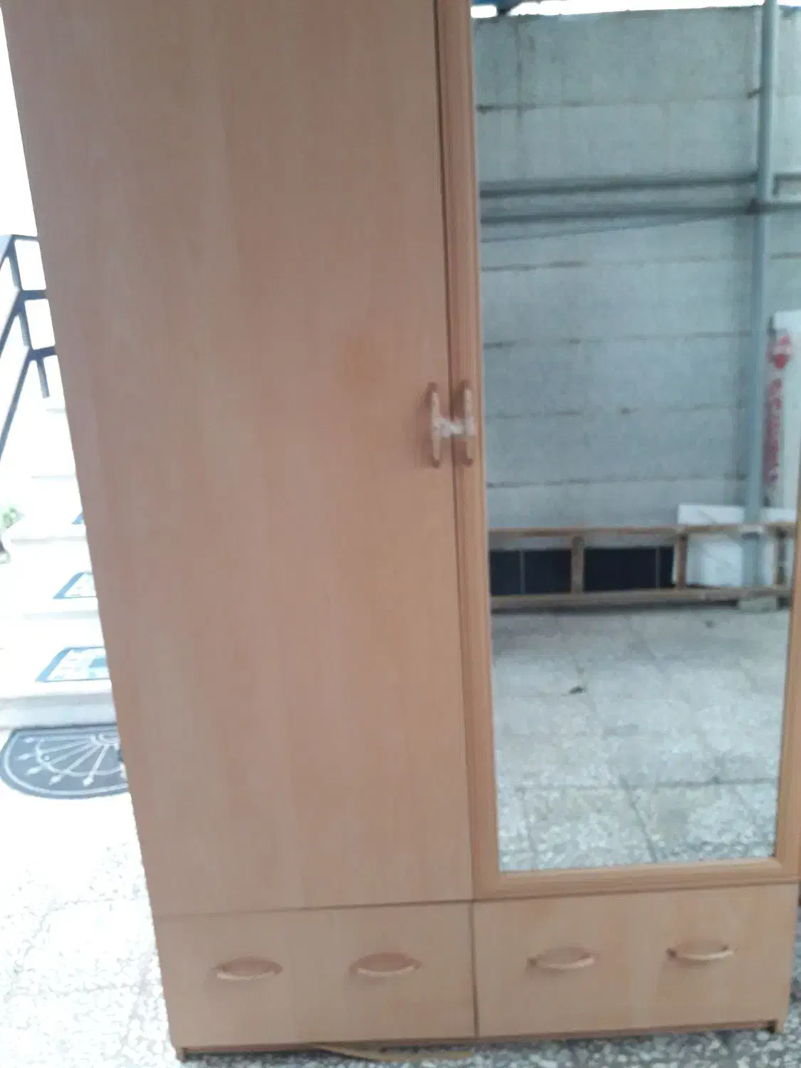 کمد لباس MDF در حد نو|جاکفشی، کمد، دراور|لنگرود, |دیوار