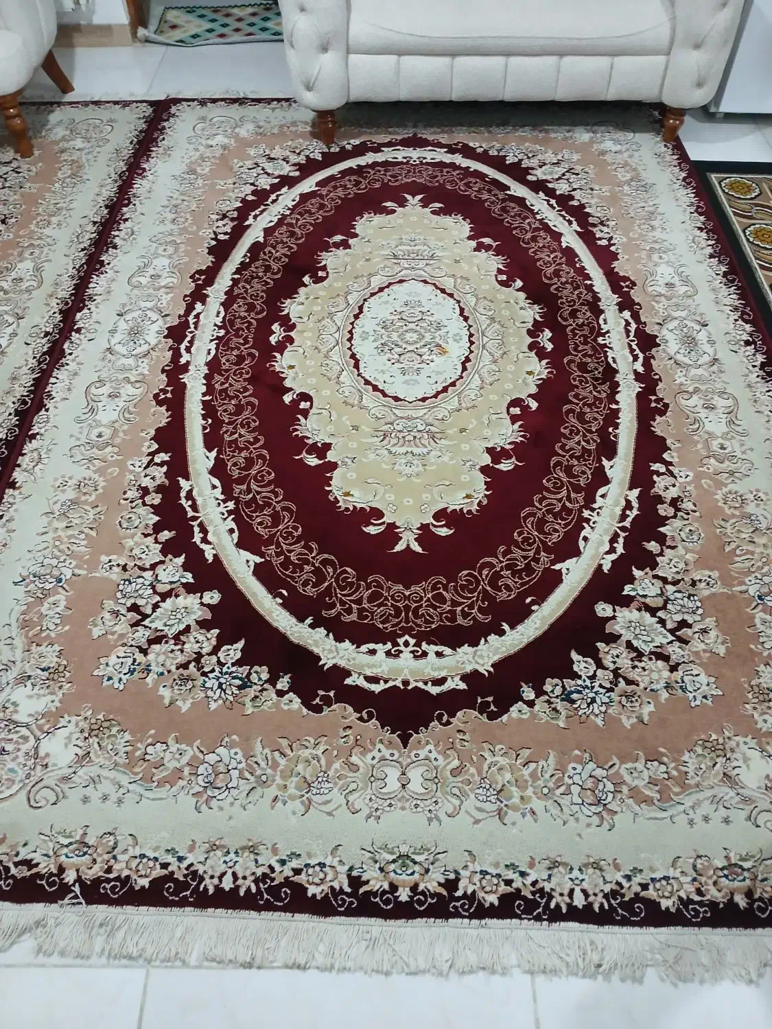 فروش دوعدد فرش شش متری سالم و تمیز|فرش|لنگرود, |دیوار