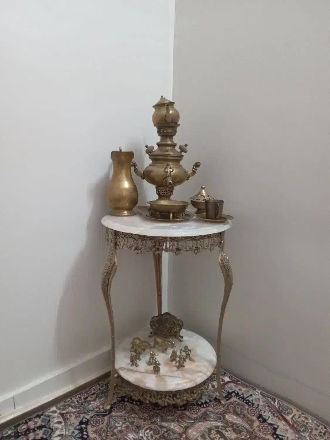 سماور و وسایل برنج|صنایع دستی و سایر لوازم تزئینی|چهاردانگه (تهران), |دیوار