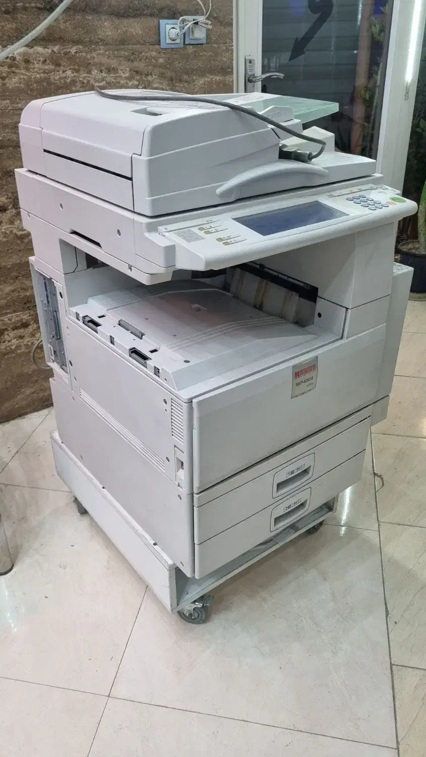 دستگاه کپی ریکو Mp4500 نو و نو|پرینتر، اسکنر، کپی، فکس|خوی, |دیوار