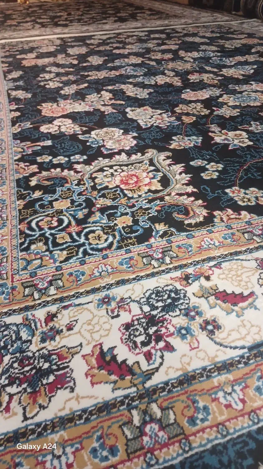 یک جفت قالین 12متری درحدنو|فرش|ایذه, |دیوار