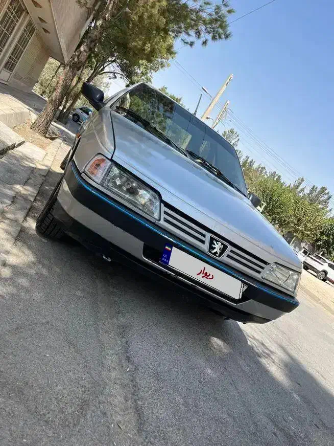 پژو 405 GLX مدل 91 نقره‌ای|خودرو سواری و وانت|اصفهان, مارچین|دیوار