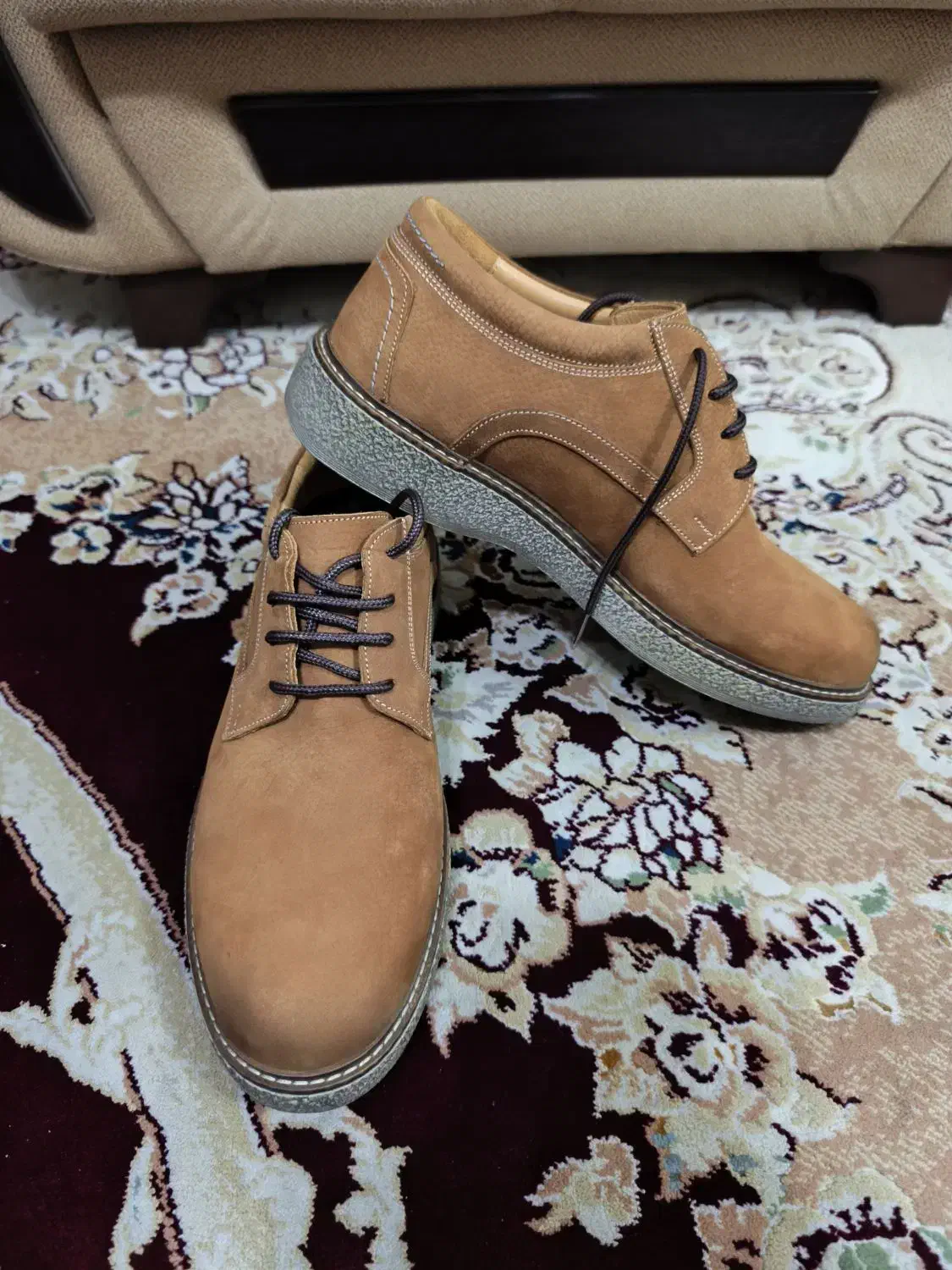 کفش اسپرت جیر اشبالت قهوه ای سایز 42|کیف، کفش، کمربند|رشت, باهنر|دیوار