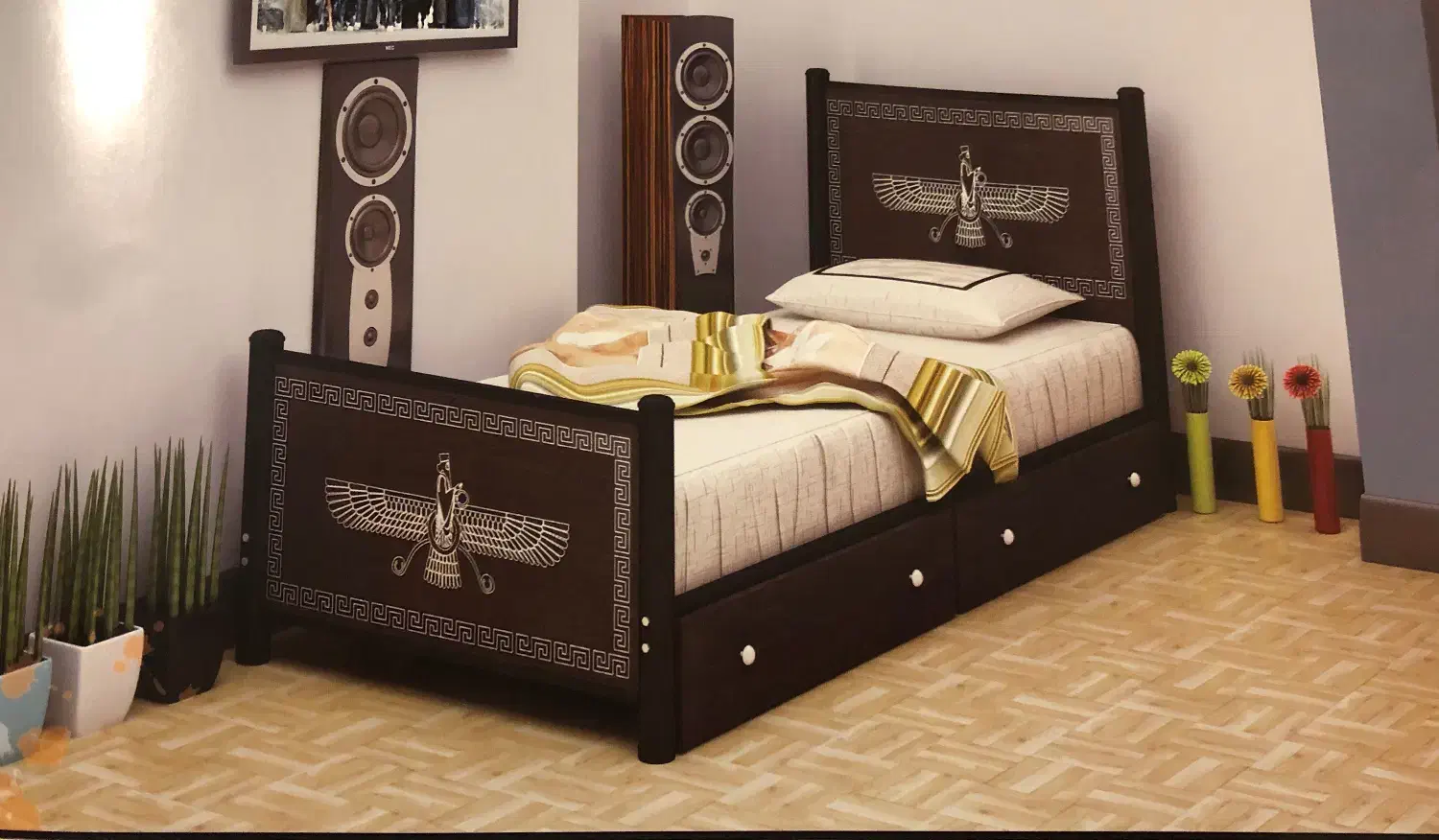 تخت و سرویس خواب|تخت و سرویس خواب|احمدآبادمستوفی, |دیوار