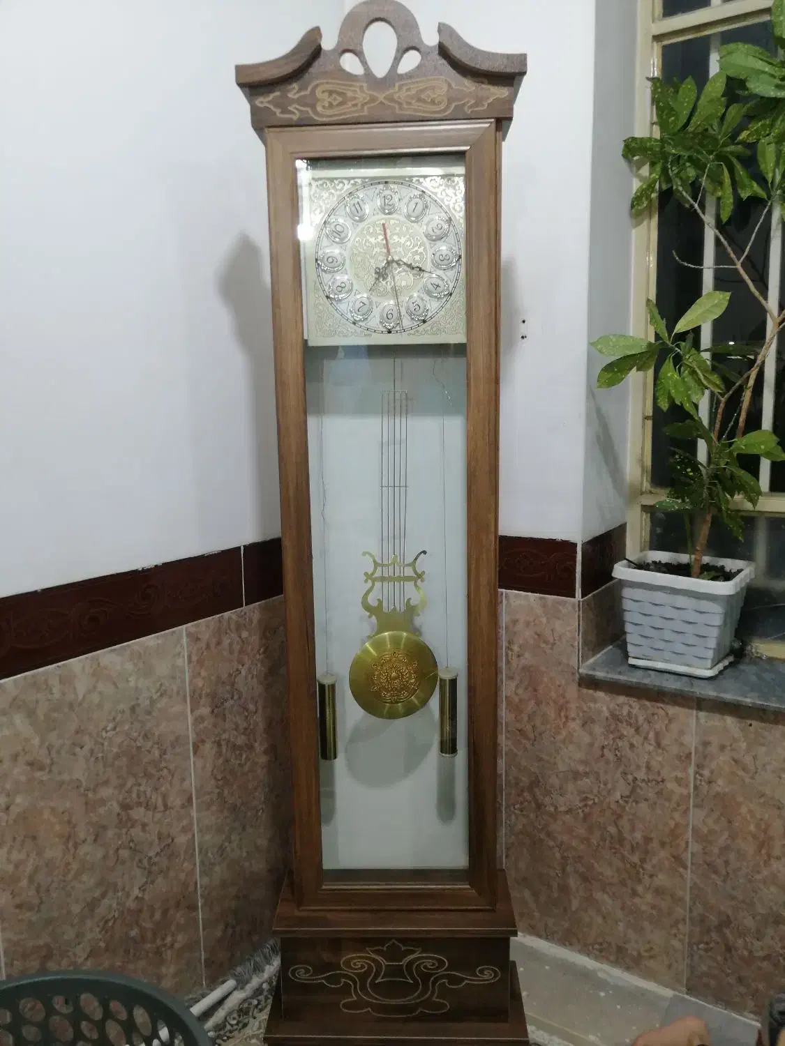 ساعت ایستاده|ساعت دیواری و تزئینی|بانه, |دیوار