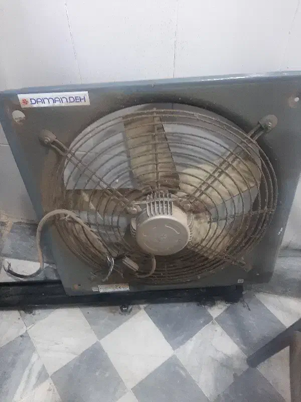 منقل ذغالی و فن ۵۰ سانت دمحده|اجاق گاز و لوازم برقی پختوپز|قم, نیروگاه|دیوار