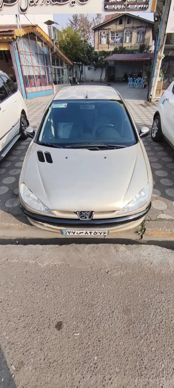 پژو206مدل83 شاسی سالم|خودرو سواری و وانت|لنگرود, |دیوار