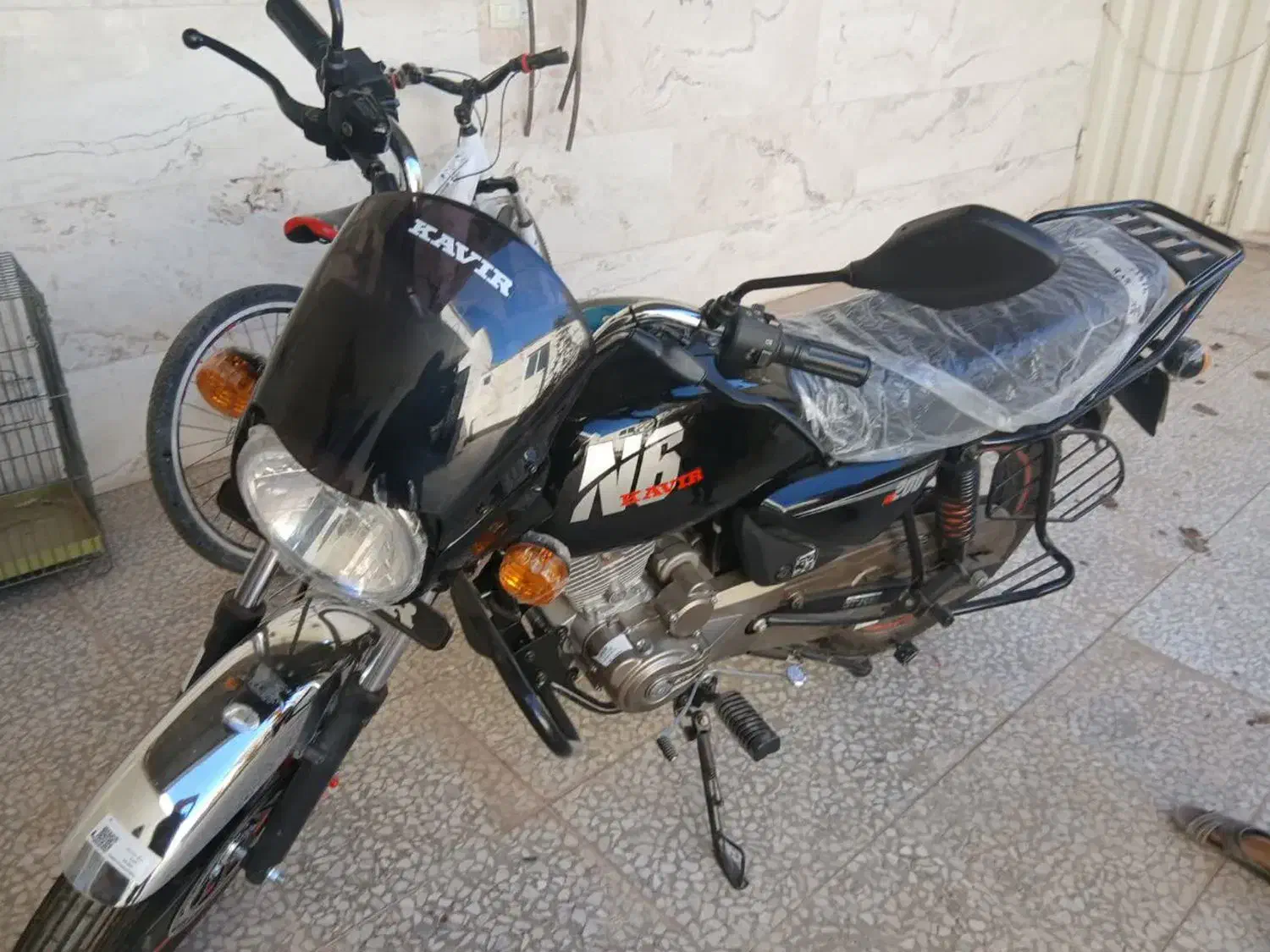 موتورN6 خشک|موتورسیکلت|آشتیان, |دیوار