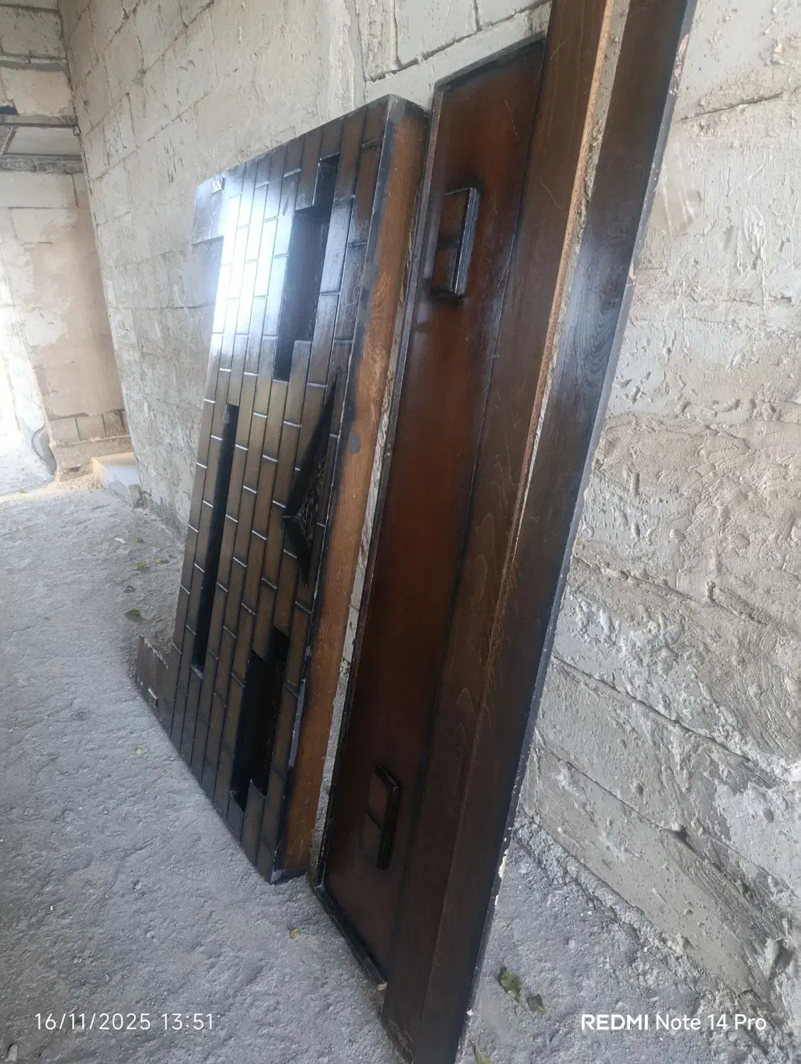 تخت دونفره چوبی|تخت و سرویس خواب|گلبهار, نوبهار|دیوار