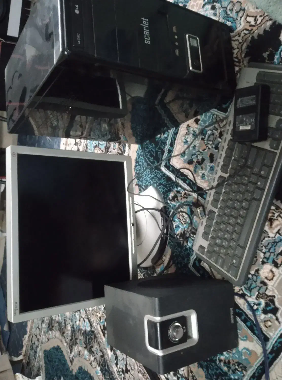 فروش کامپیوتر خونگی فقط کیس قابل تعمیر جزیی میباشد|رایانه رومیزی|اسلامشهر, شهرک مهدیه|دیوار