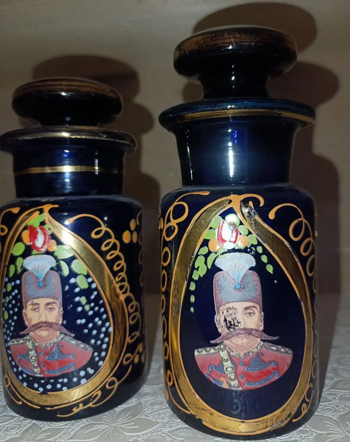 چاییدان سرمه ای قدیمی|کلکسیون اشیاء عتیقه|کاشان, شهرک انقلاب|دیوار