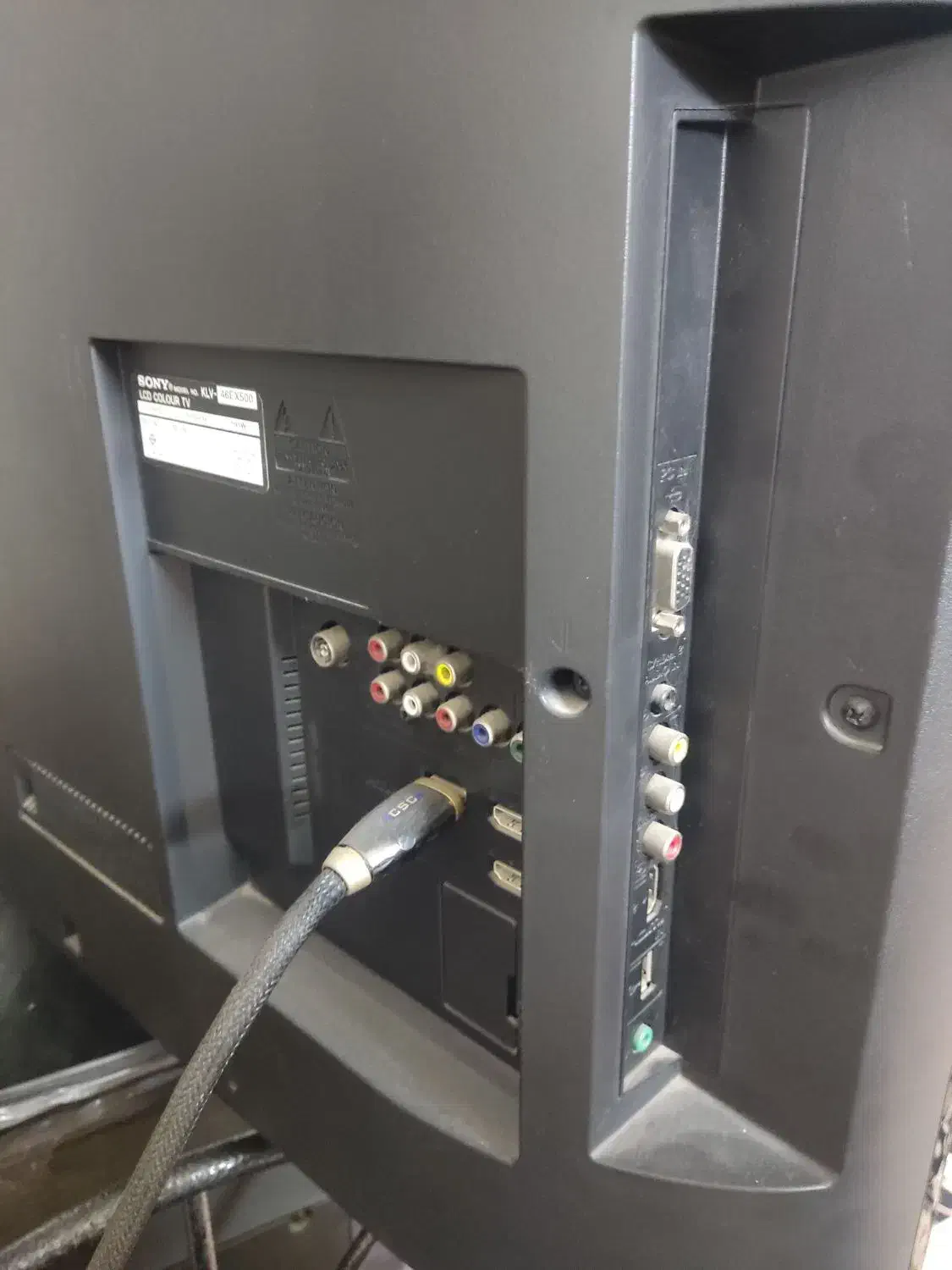 تلویزیون سونی ۴۶ اینچ اصل|تلویزیون و پروژکتور|آزادشهر, |دیوار