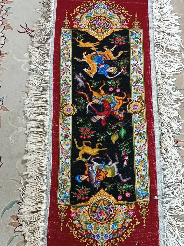 تابلو فرش دست بافت|تابلو فرش|کرمانشاه, |دیوار