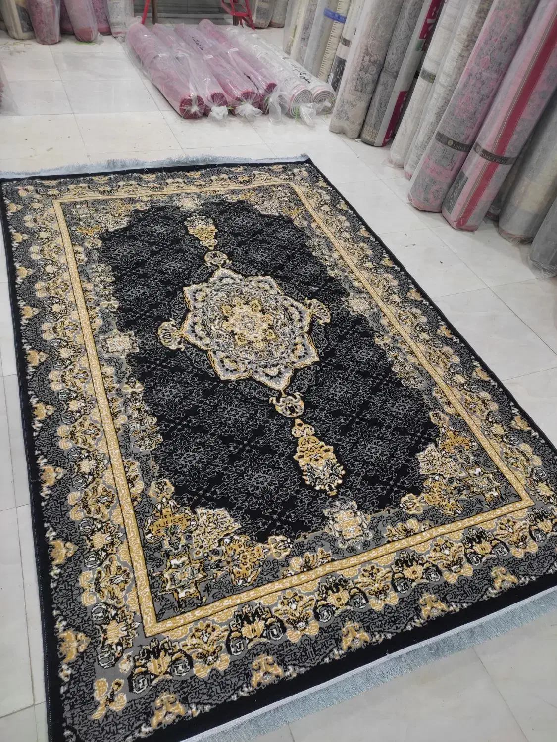 فرش طلاکوب مستقیم از کارخانه اقتصادی|فرش|رشت, جماران|دیوار