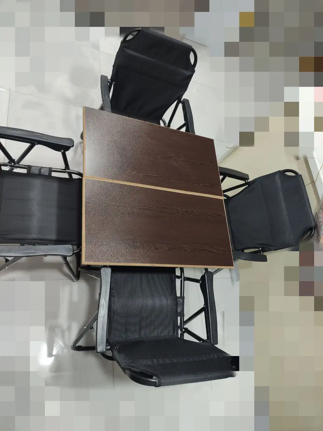 فروش میز و صندلی مسافرتی میزان دی اف|میز و صندلی غذاخوری|قم, فرهنگیان و شهربانی|دیوار