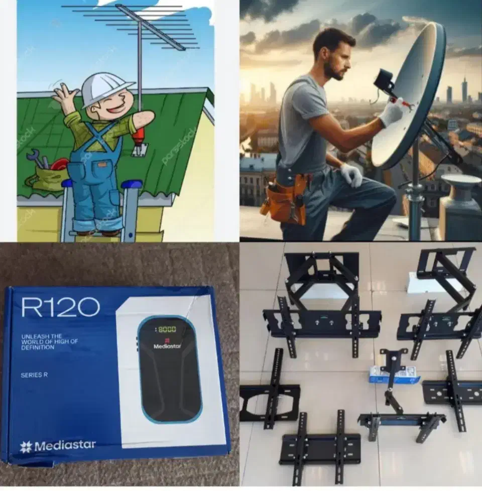 نصب و نصاب آنتن|خدمات پیشه و مهارت|قم, نیروگاه|دیوار