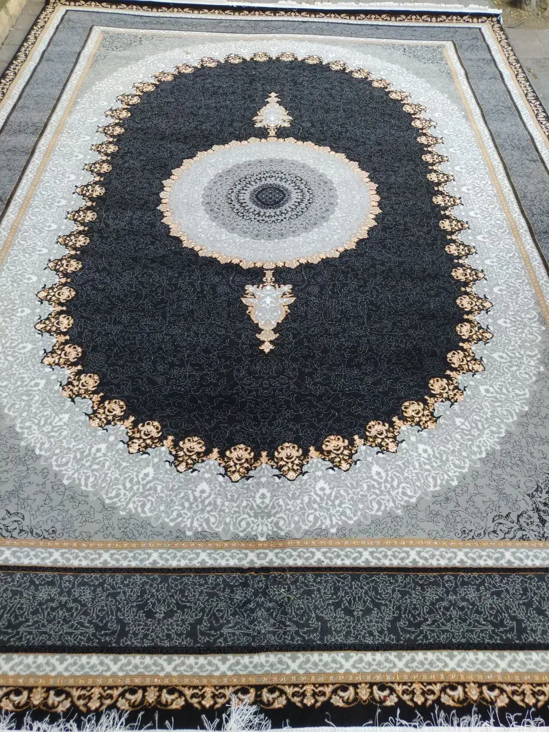 سه تخته 12متری نو نو آکبند جنس نخی بِر دار|فرش|نورآباد, |دیوار