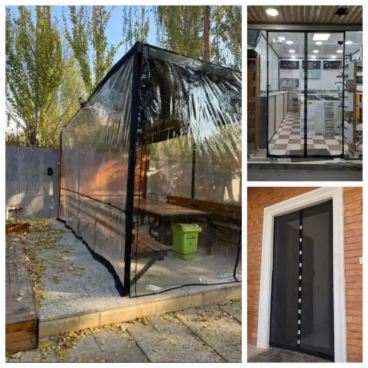 پرده نایلونی و توری|پرده، رانر، رومیزی|تهران, شهرک ولیعصر شمالی|دیوار