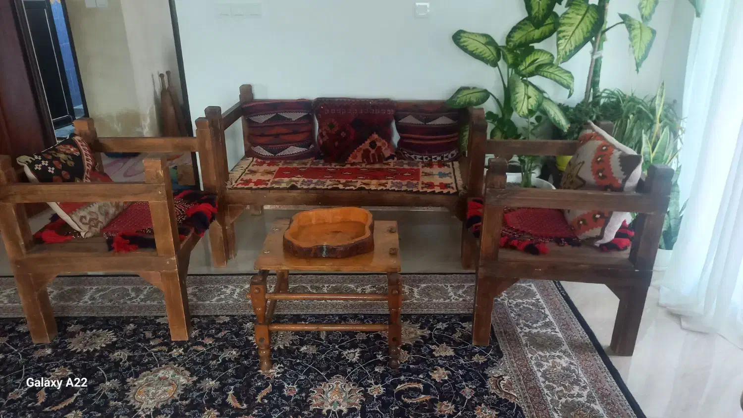 مبل چوبی|مبلمان خانگی و میز عسلی|نوشهر, |دیوار