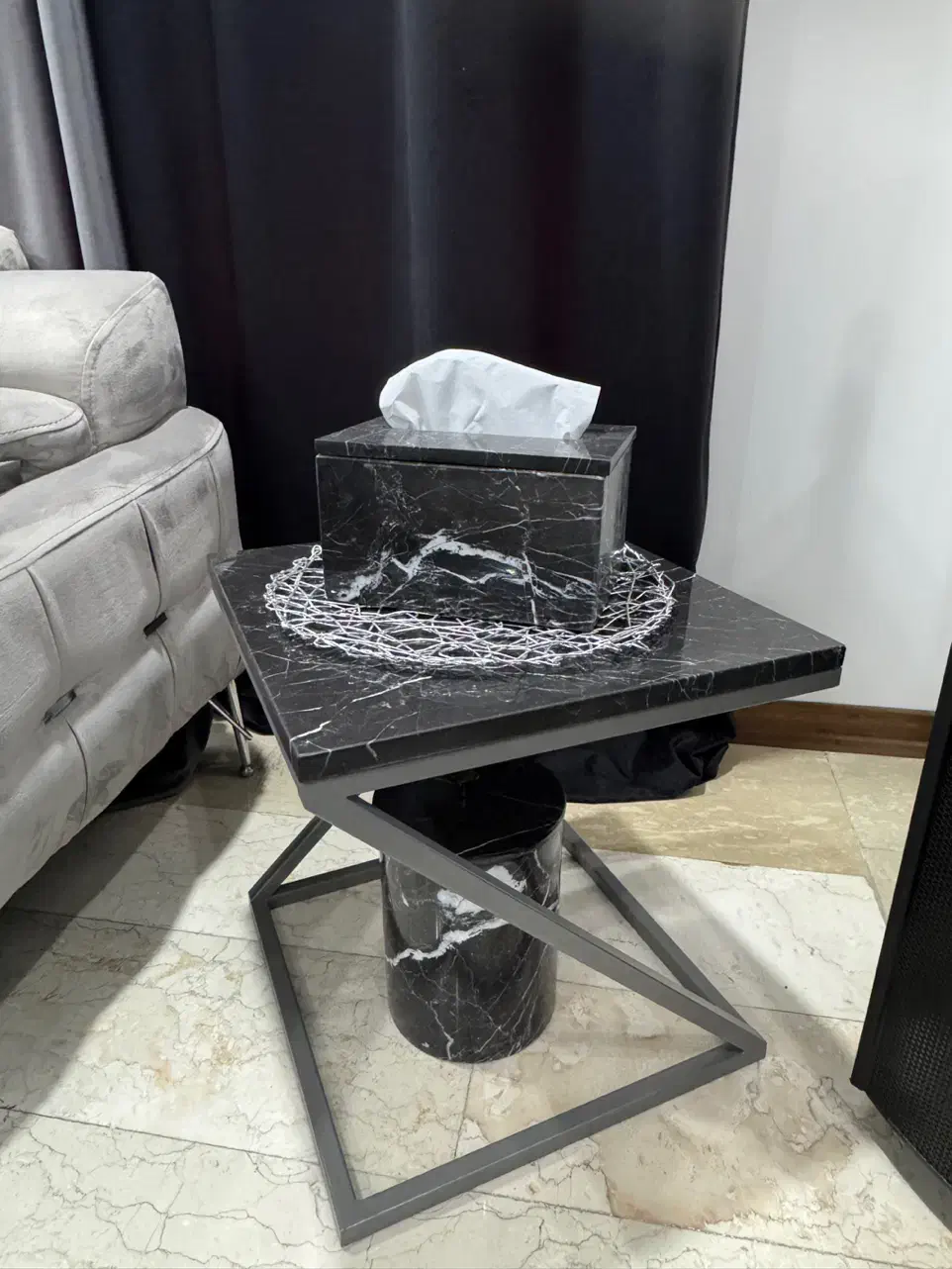 مبل چستر با میز وسط و عسلی|مبلمان خانگی و میز عسلی|ری, ولی آباد|دیوار