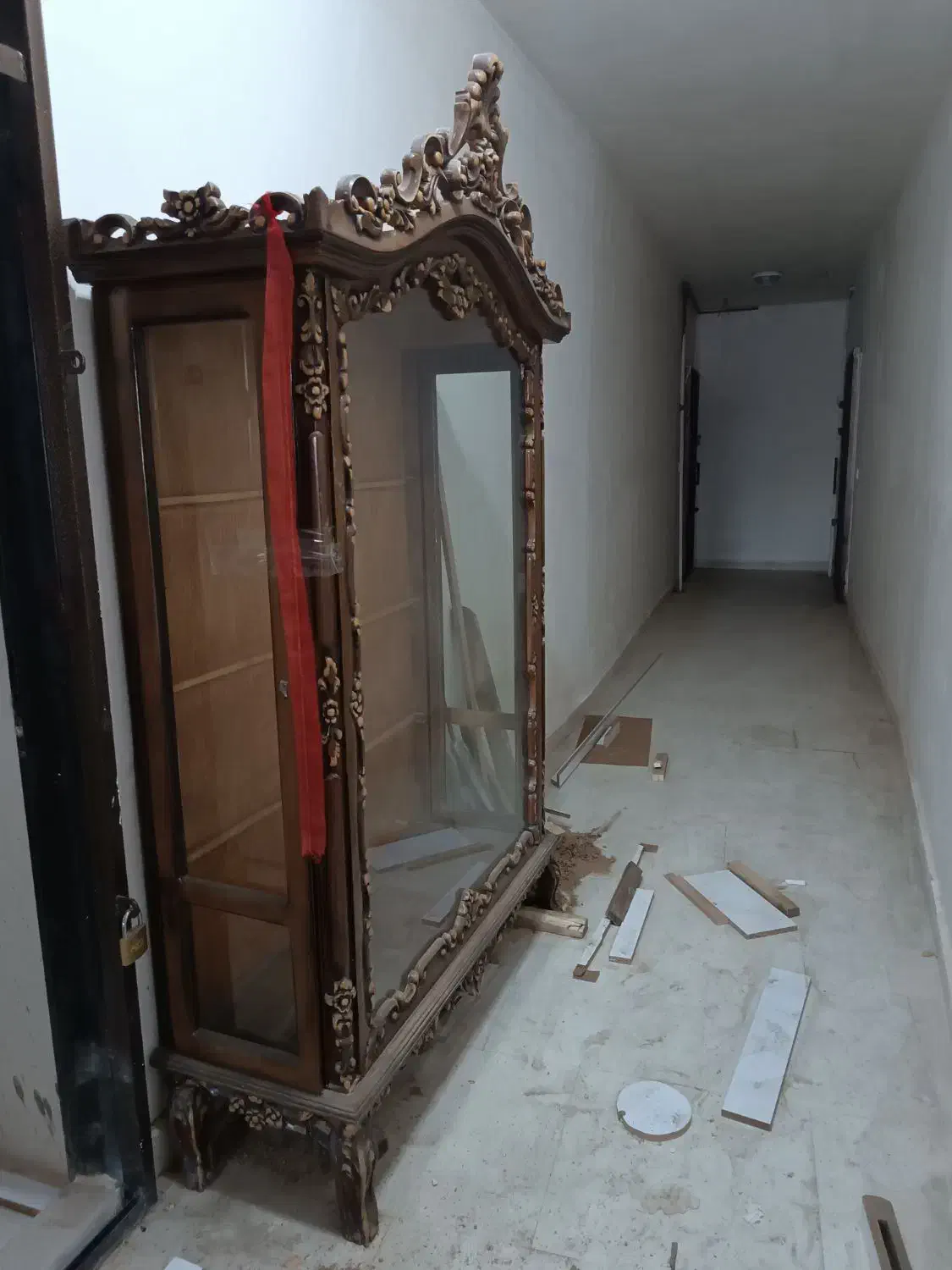 بوفه|بوفه، ویترین، کنسول|گلبهار, شهر جدید گلبهار|دیوار