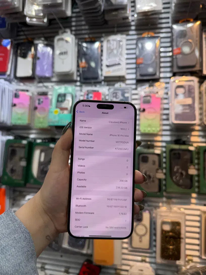 iphone 16 pro max 256G|موبایل|اهواز, نادری|دیوار