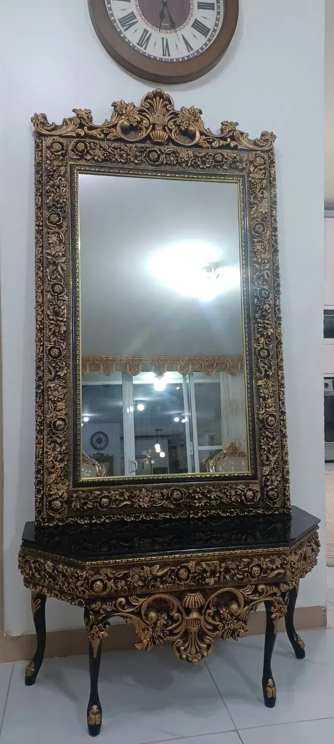 اینه شمعدان|بوفه، ویترین، کنسول|فولادشهر, B7|دیوار