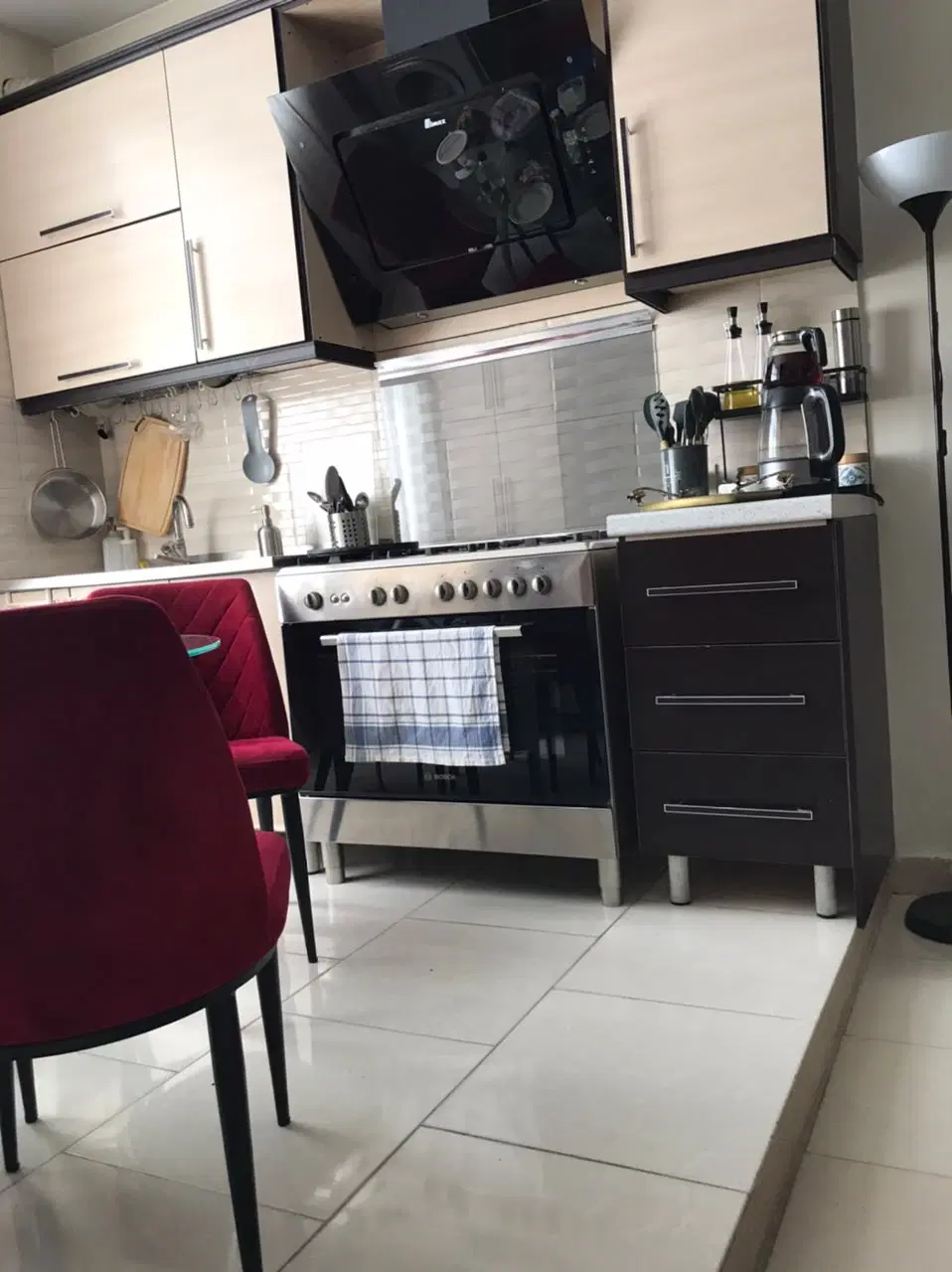 گاز فردار با جوجه گردان بوش اصل|اجاق گاز و لوازم برقی پختوپز|تهران, شهرک کوهسار|دیوار