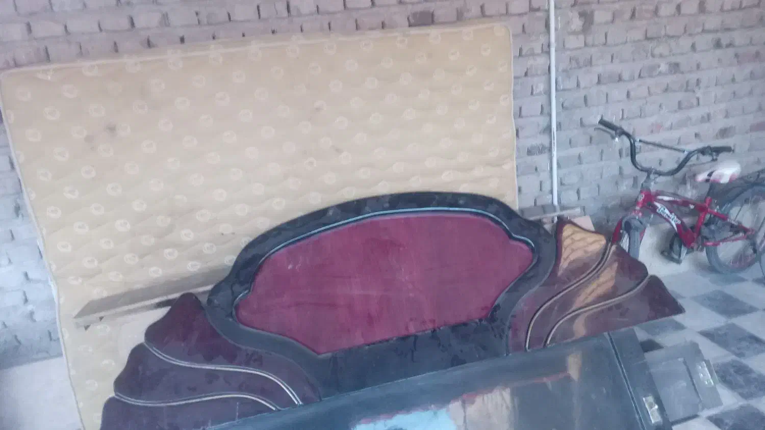 تخت دونفره ترتمیز|تشک تختخواب|زاهدان, |دیوار