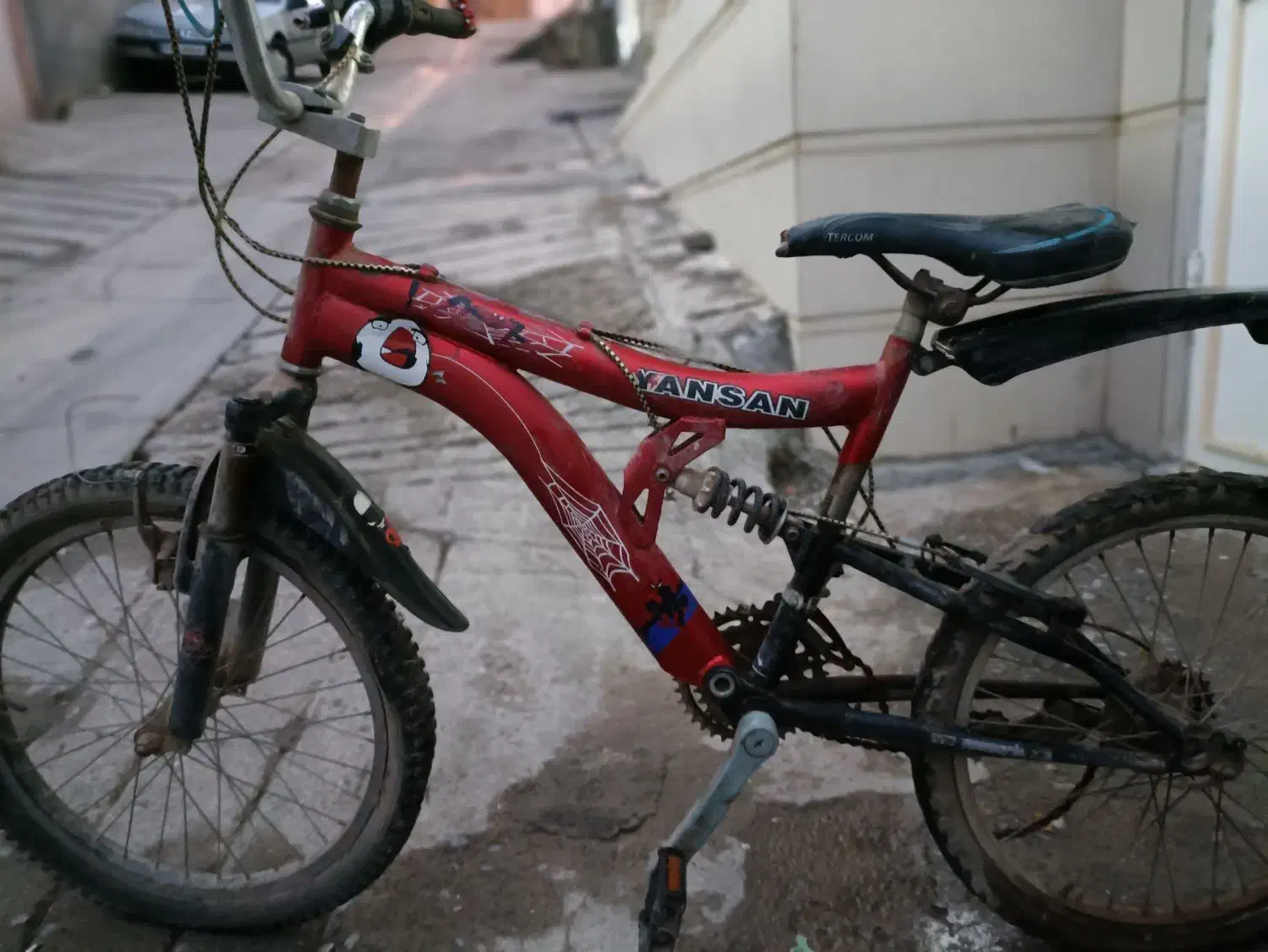 دوچرخه یانسان|دوچرخه، اسکیت، اسکوتر|بانه, |دیوار