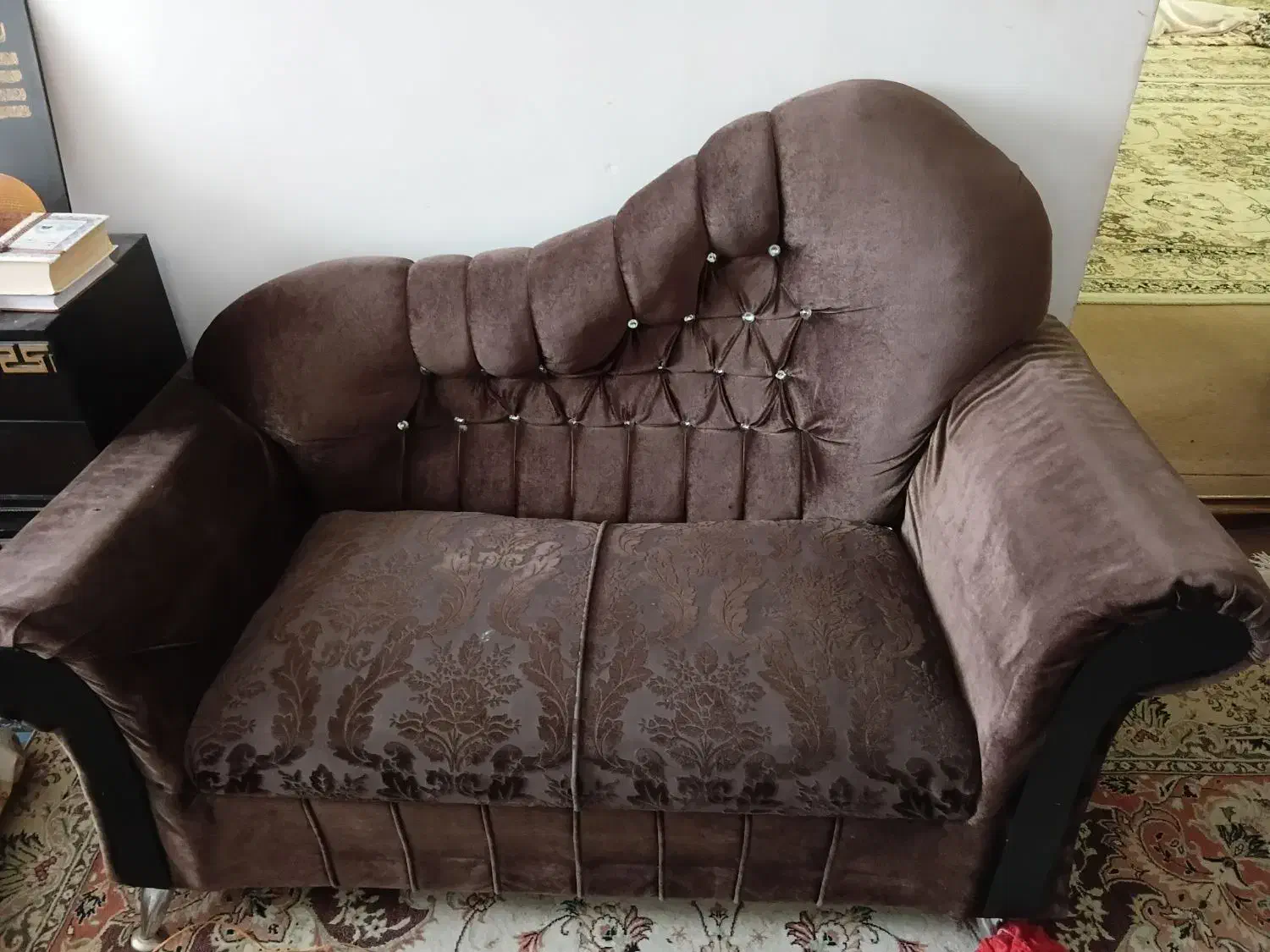 مبل دونفره ۲عدد یکنفره ۲ عدد|مبلمان خانگی و میز عسلی|گنبد کاووس, |دیوار