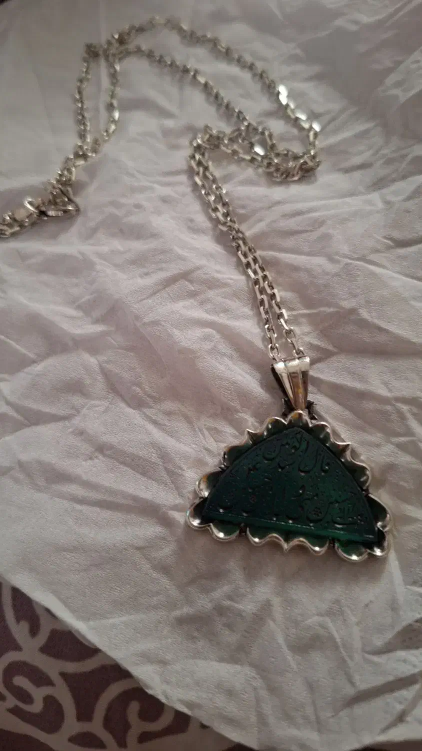 گردنبند نقره و زنجیر|جواهرات|ری, دولتآباد|دیوار