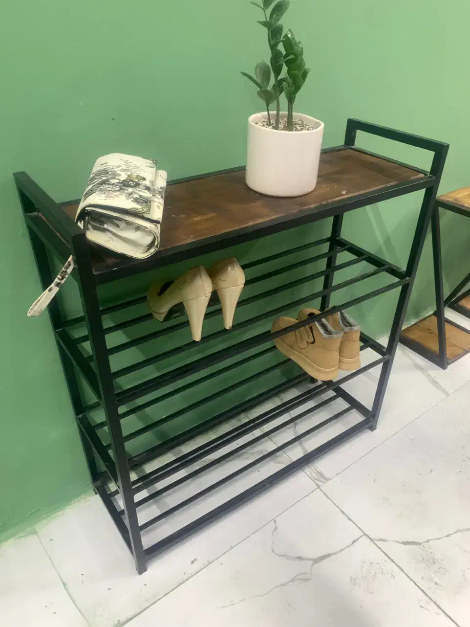 جاکفشی فلزی  (/یه کار بادوام واستخوان دار)/|جاکفشی، کمد، دراور|مشهد, گرجی علیا|دیوار