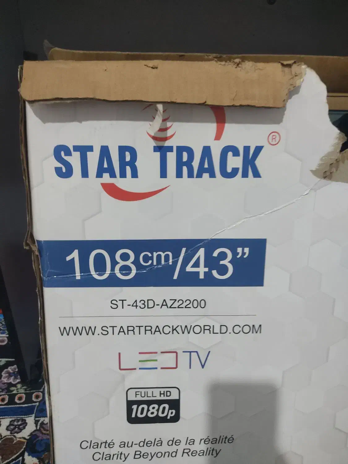 ال ای دی استارتراک43اینچ|تلویزیون و پروژکتور|زابل, |دیوار