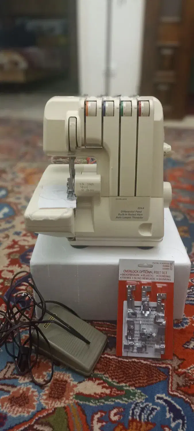 زیگزاگ چهار نخ مارشال|چرخ خیاطی و ریسندگی|اسلامشهر, شهرک مفیدی|دیوار