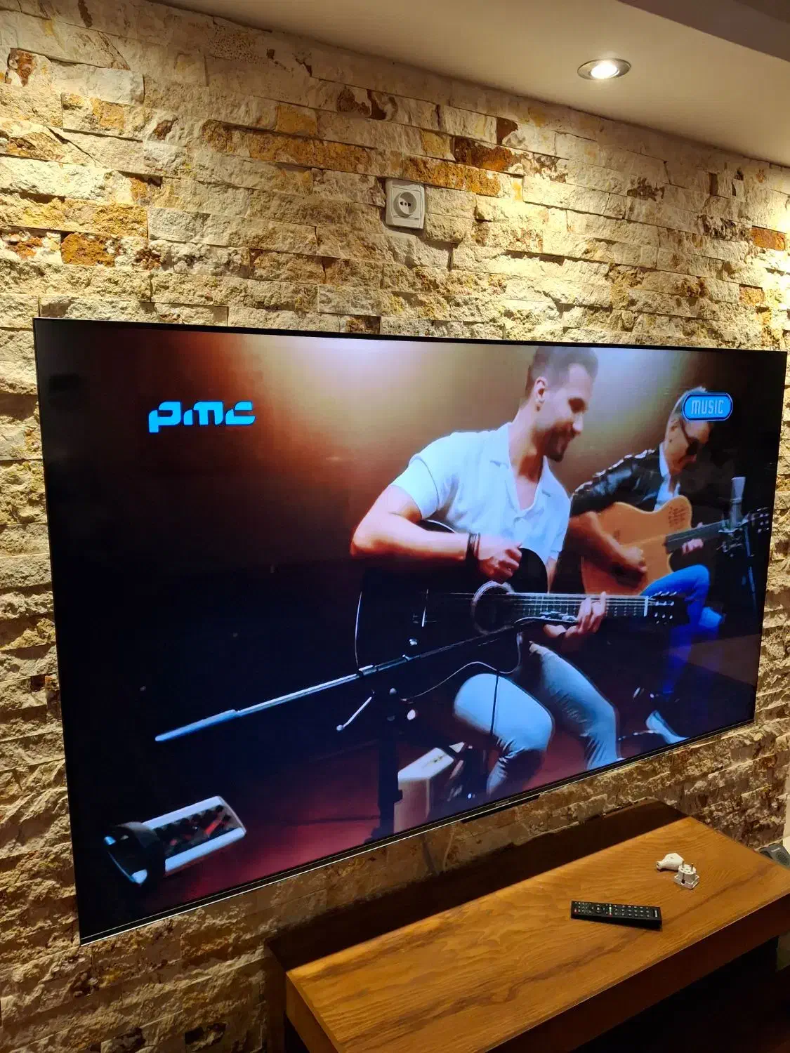 تلویزیون ۷۵ اینچ پاناسونیک مشابه نو|تلویزیون و پروژکتور|رشت, حسین آباد|دیوار