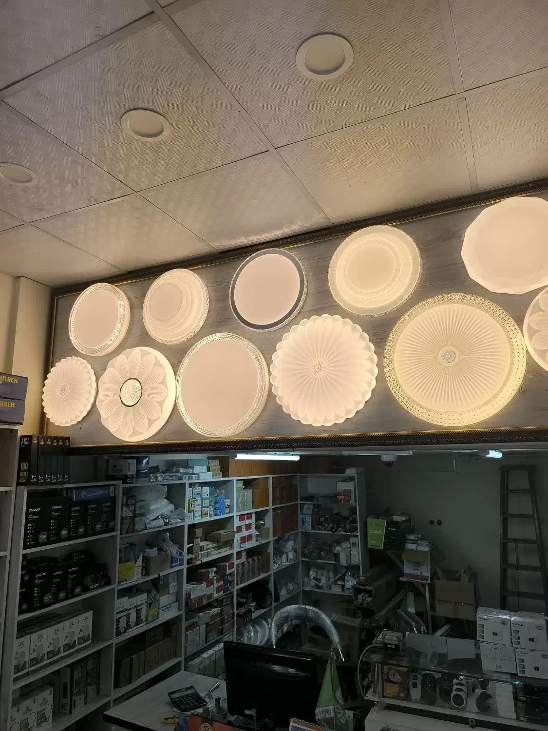 براکت پنل هواکش محافظ بخاری برقی مهتابی سیم آنتن|لامپ و چراغ|قم, الوندیه و گذر صادق|دیوار